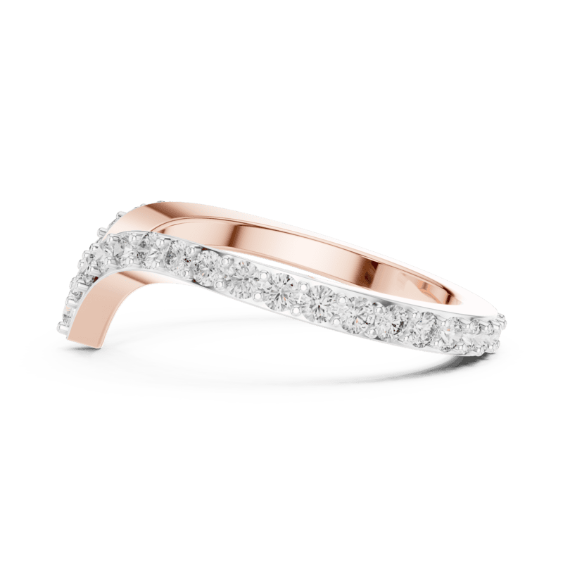 Chevron Diamond Band