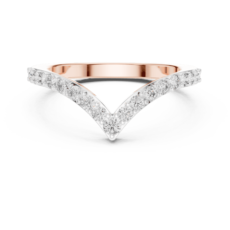 Chevron Diamond Band