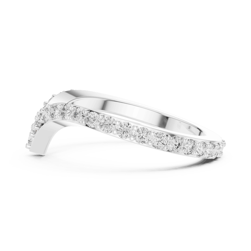 Chevron Diamond Band