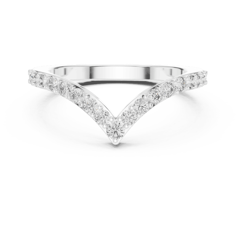 Chevron Diamond Band