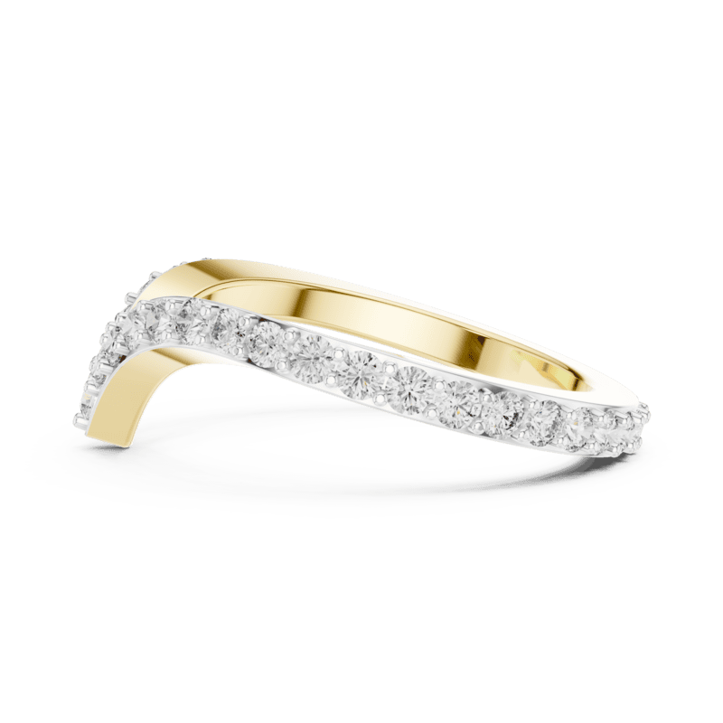 Chevron Diamond Band