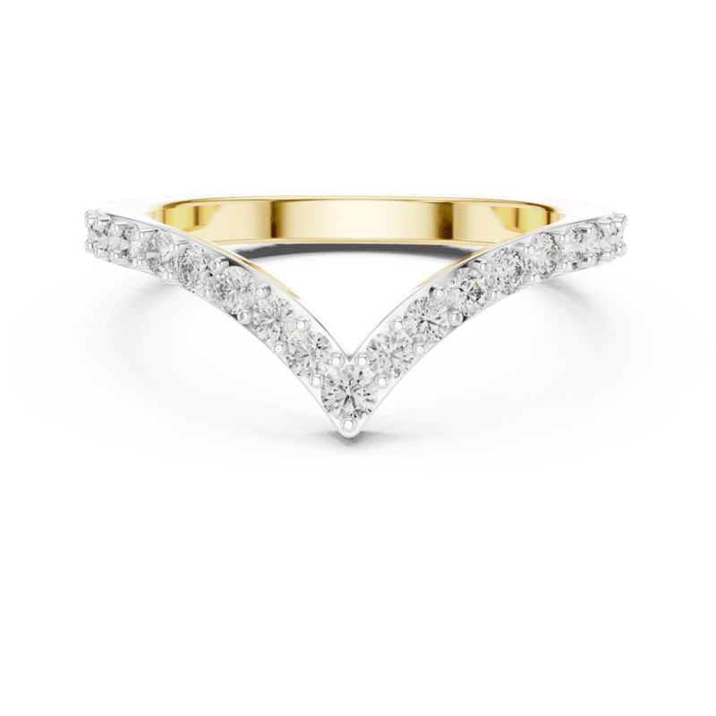 Chevron Diamond Band