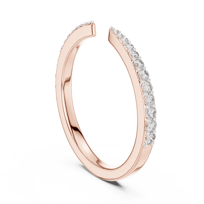 Everlight half eternity band 2.30mm