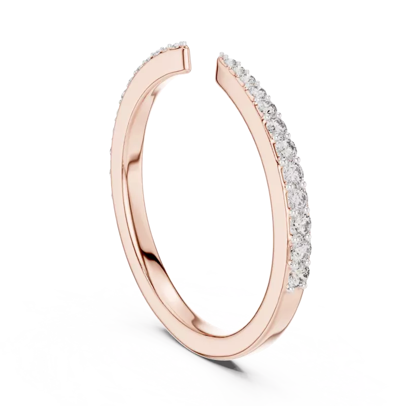 Everlight half eternity band 2.30mm