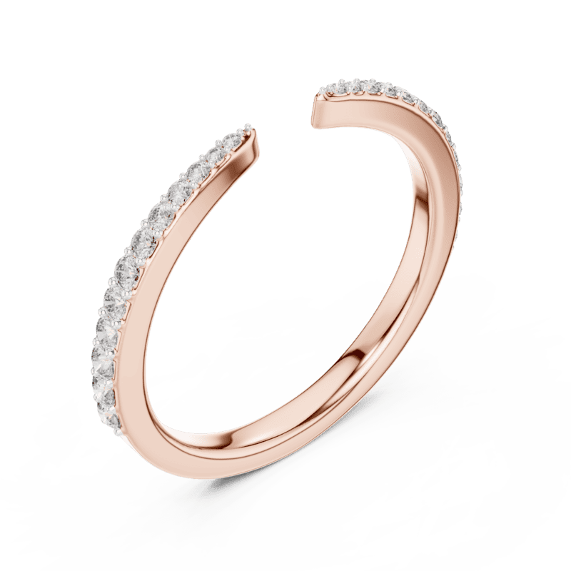Everlight half eternity band 2.30mm