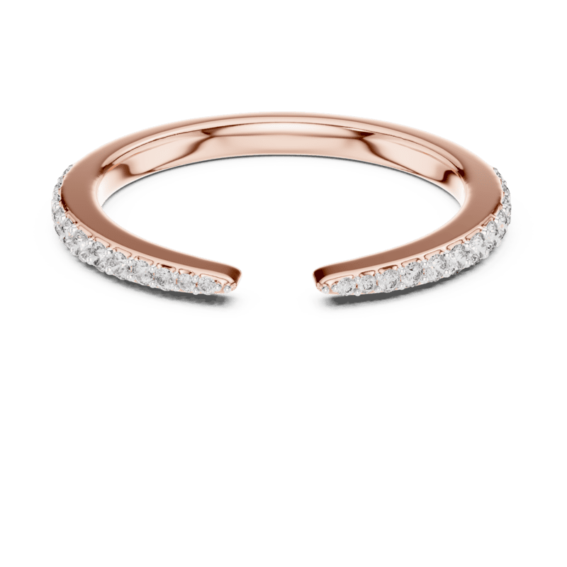 Everlight half eternity band 2.30mm