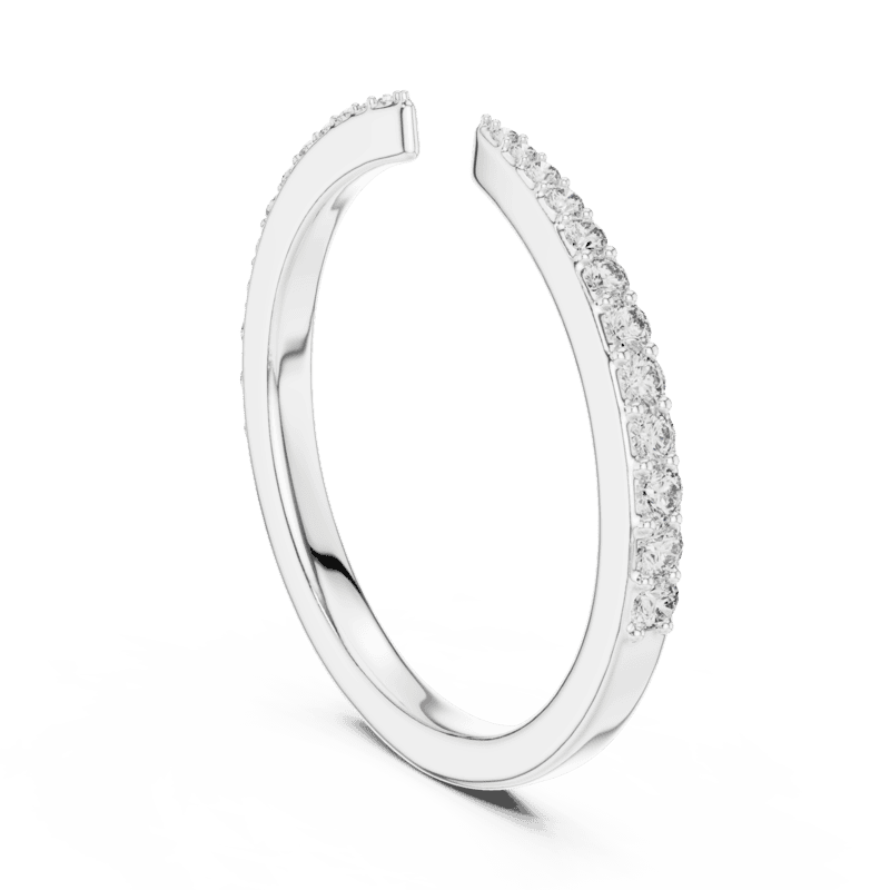 Everlight half eternity band 2.30mm