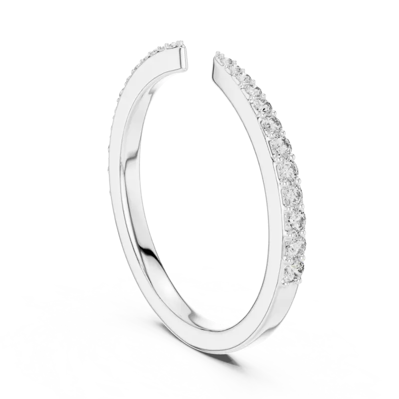 Everlight half eternity band 2.30mm