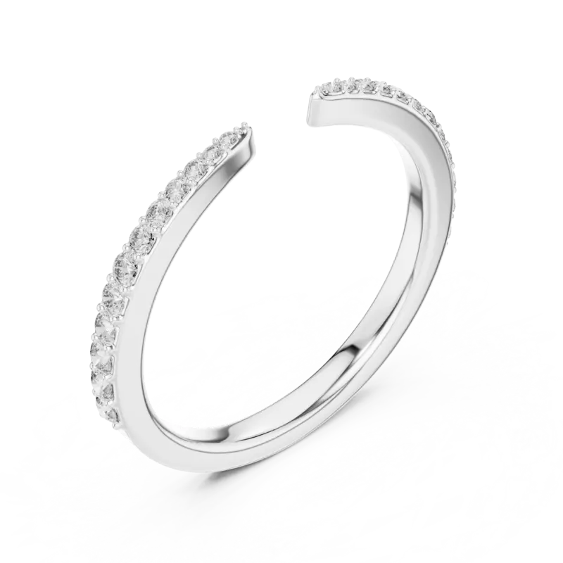 Everlight half eternity band 2.30mm