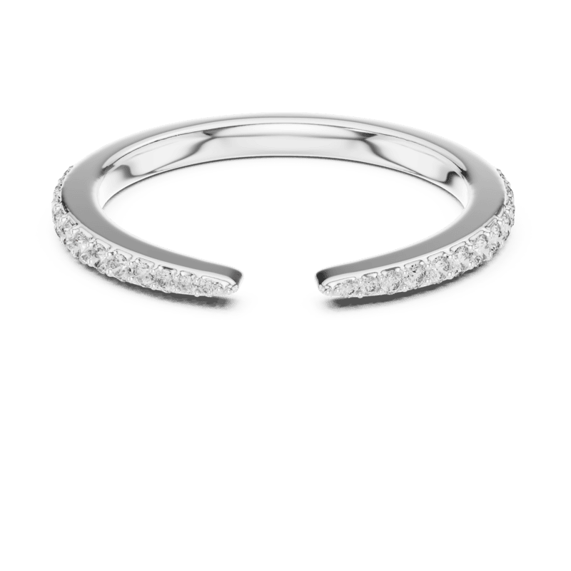Everlight half eternity band 2.30mm