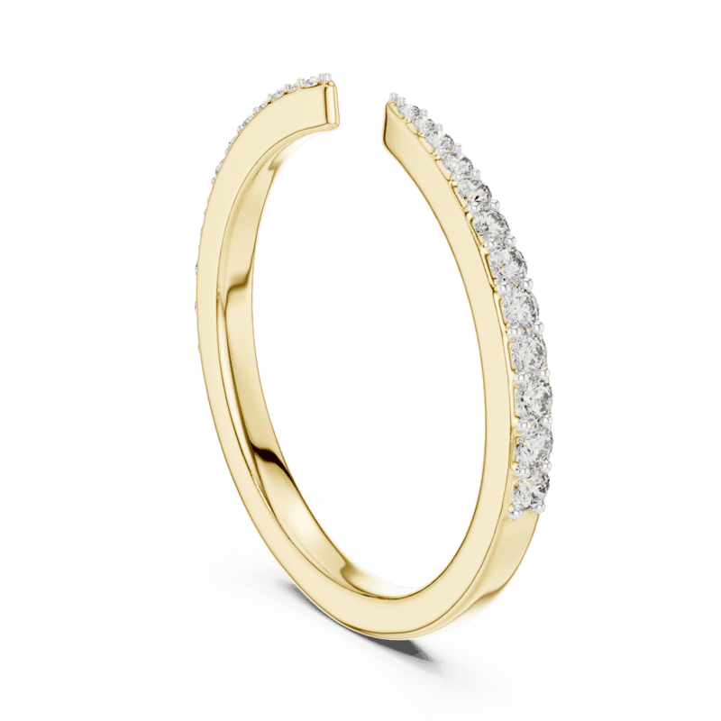 Everlight half eternity band 2.30mm