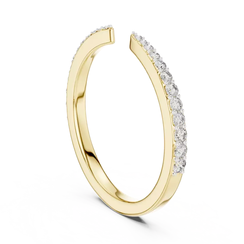 Everlight half eternity band 2.30mm