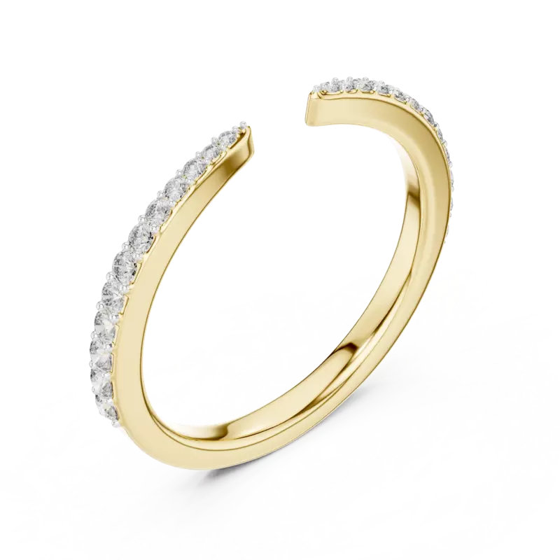 Everlight half eternity band 2.30mm
