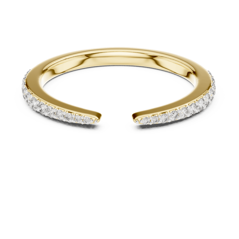 Everlight half eternity band 2.30mm
