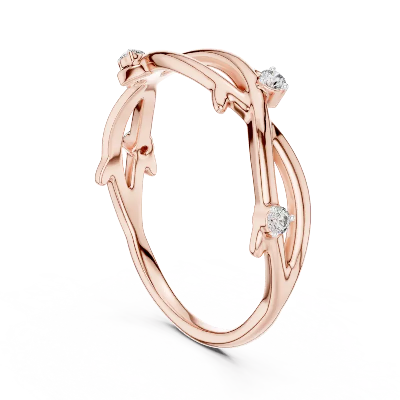 Eterna Crossover ring