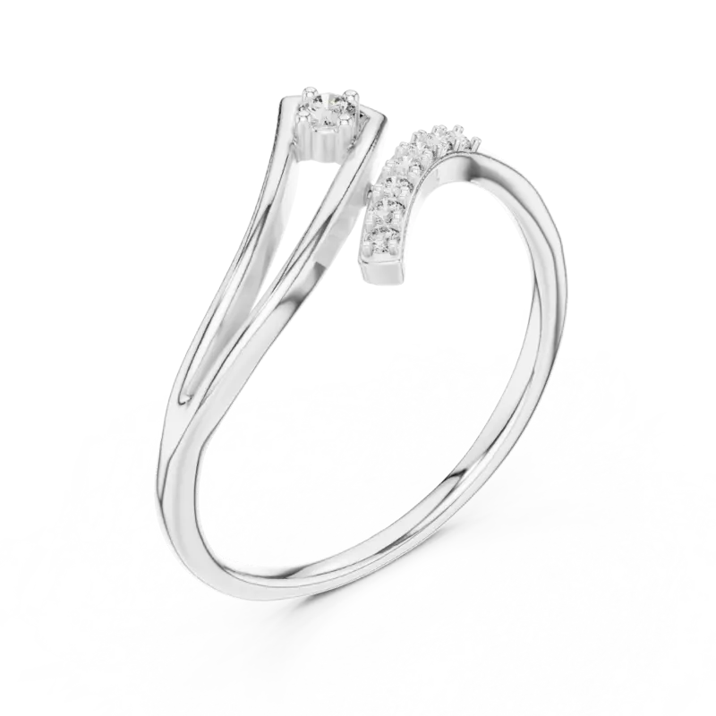 Arc Wave ring