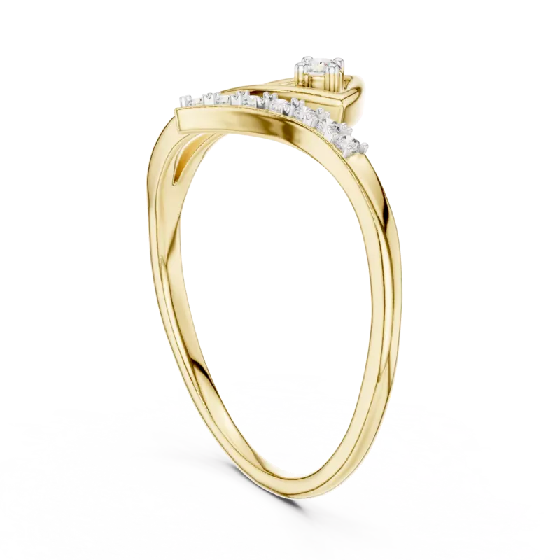 Arc Wave ring