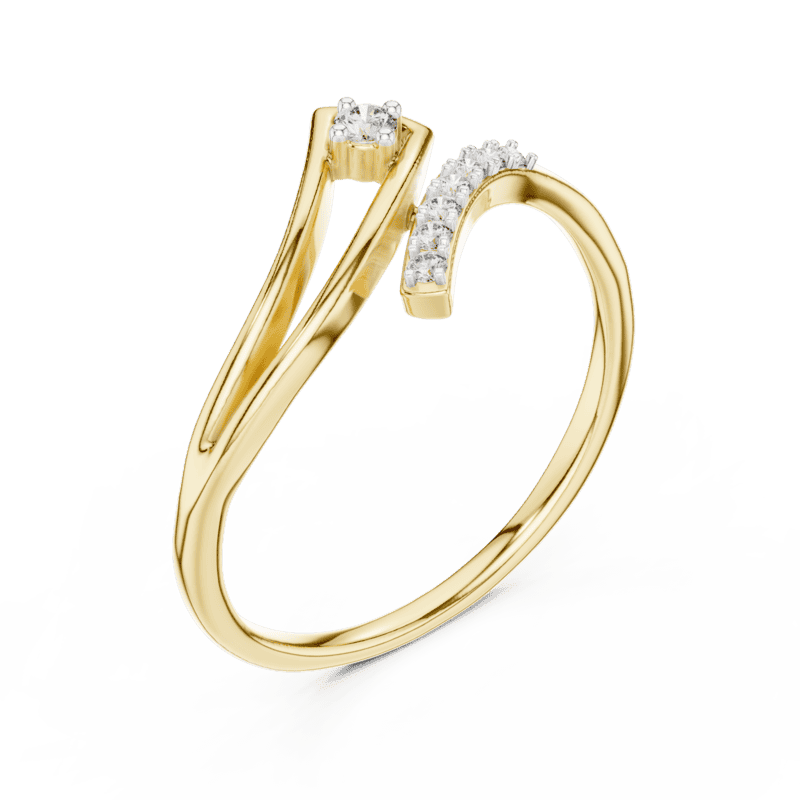 Arc Wave ring