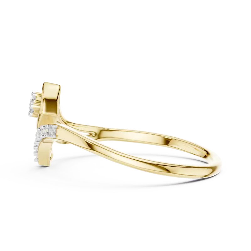 Arc Wave ring