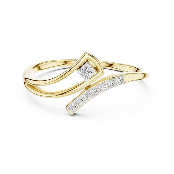 Arc Wave ring