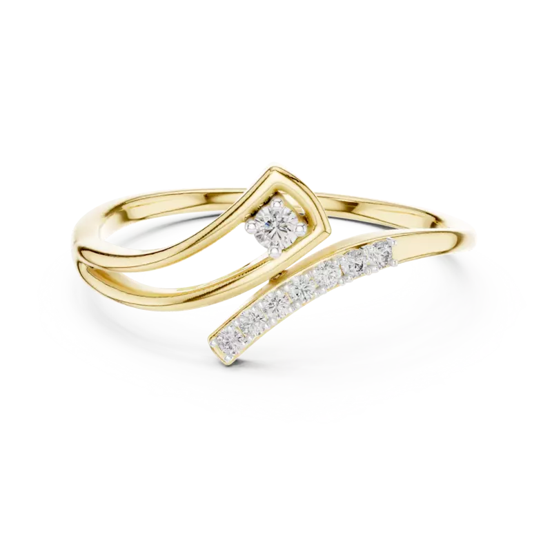 Arc Wave ring