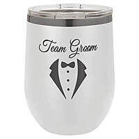 12 oz. Stemless Wine Tumbler-Ghost Black Collection