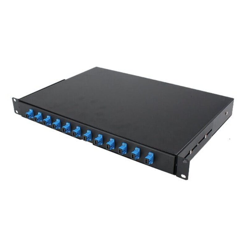 12 port fibre optic patch panel SC single mode