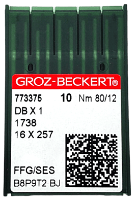 GROZ BECKERT NEEDLE SYSTEM 16X257 BALL POINT GROZ BECKERT NEEDLE SYSTEM 16X257 BALL POINT