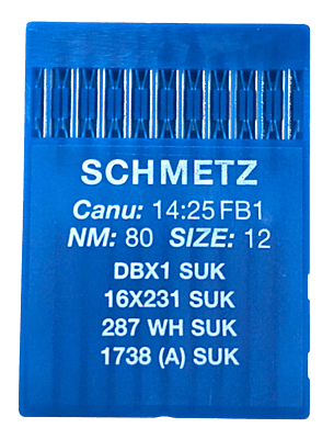 SCHMETZ NEEDLE SYSTEM 16X257 BALL POINT SCHMETZ NEEDLE SYSTEM 16X257 BALL POINT