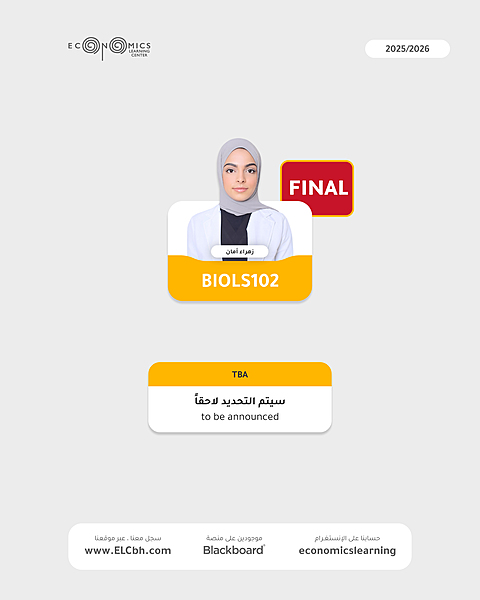 BIOLS102 - General Biology - Online - Final