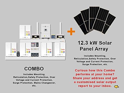 12.0 kW SUNSYNK 3-Phase Hybrid - SUNSYNK Combo, c/w 5 x 5.32 W kWh Lithium Batteries 12.0 kW SUNSYNK 3-Phase Hybrid - SUNSYNK Combo, c/w 5 x 5.32 W kWh Lithium Batteries
