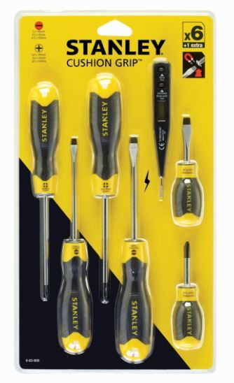 Screw Driver Set 6pc Stanley