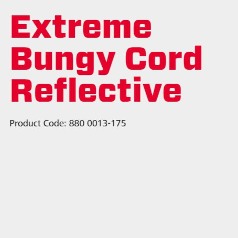 Speedrite Reflective Bungy Gate Cord 50m