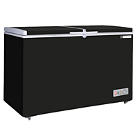 Front look of Blue star Cooler and Deep Freezer 275 Litre-CHFK275DGS-Black Front look of Blue star Cooler and Deep Freezer 275 Litre-CHFK275DGS-Black