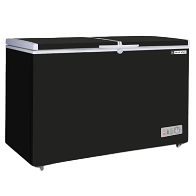 Front look of Blue star Cooler and Deep Freezer 275 Litre-CHFK275DGS-Black Front look of Blue star Cooler and Deep Freezer 275 Litre-CHFK275DGS-Black