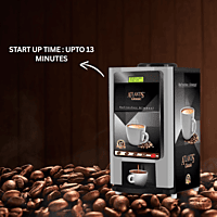 The membrane switch panel of the Atlantis machine, highlighting the half-cup feature. The membrane switch panel of the Atlantis machine, highlighting the half-cup feature.