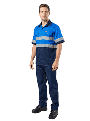 Hi-Viz Vented S/S Workshirt
