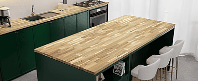 Acacia Island Butcher Block 6ft 26 iw