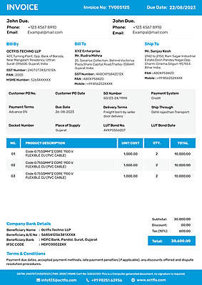 Invoice Template-7 Invoice Template-7