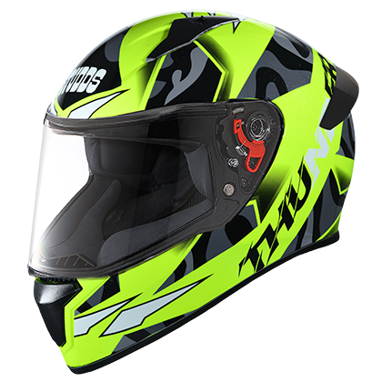 STUDDS THUNDER D7 NEON YELLOW N9 BLACK C/V (L)