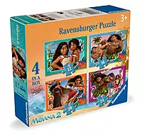 Moana 2 4 in a Box Jigsaw Puzzle