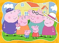 Peppa Pig 4 in a Box Jigsaw Puzzle - Family Time