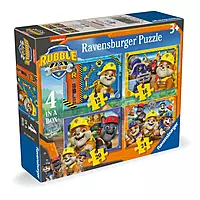 Rubble & Crew 4 in a Box Jigsaw Puzzles
