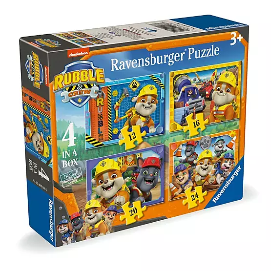 Rubble & Crew 4 in a Box Jigsaw Puzzles