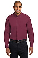 S608 CAMISA CABALLERO ML PORT AUTHORITY EASY CARE