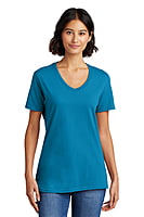 LPC54V  PLAYERA CON CUELLO V DAMA MC PORT & COMPANY CORE COTTON