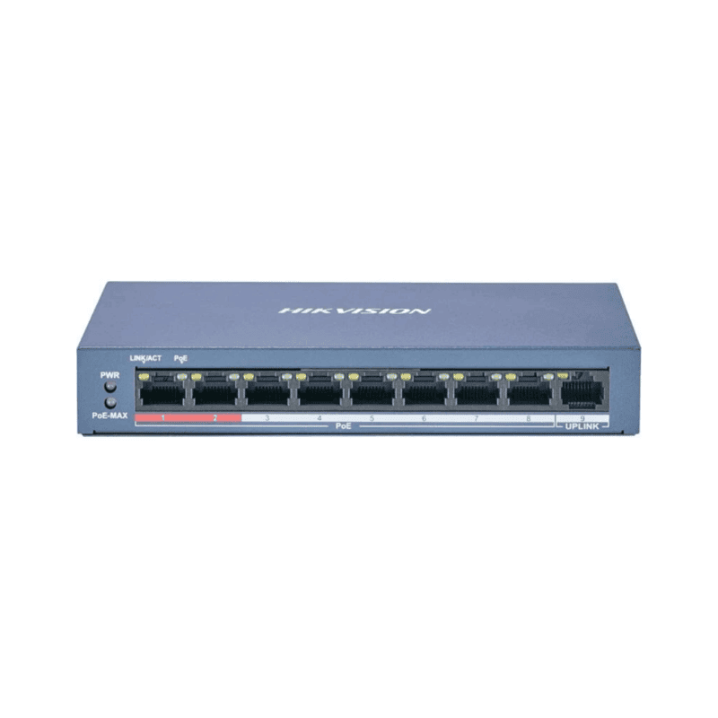 HIKVISION 8 Port Fast Ethernet POE Switch 10/100 DS-3E1310P-EI/M