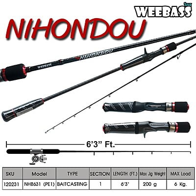 WEEBASS คัน - รุ่น NIHONDOU NHB631 ( PE 1 )