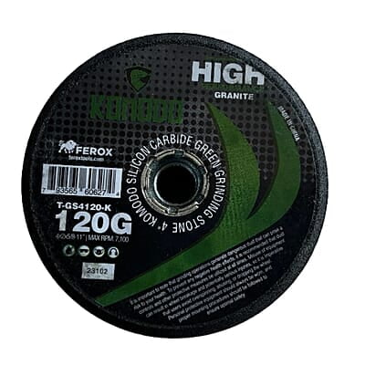 Komodo Hybrid Grinding Wheel - 4", 120 grit, Box of 10 Wheels Komodo Hybrid Grinding Wheel - 4", 120 grit, Box of 10 Wheels