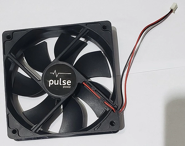 12V DC Refurbished FAN 120MM X 120MM X 25MM